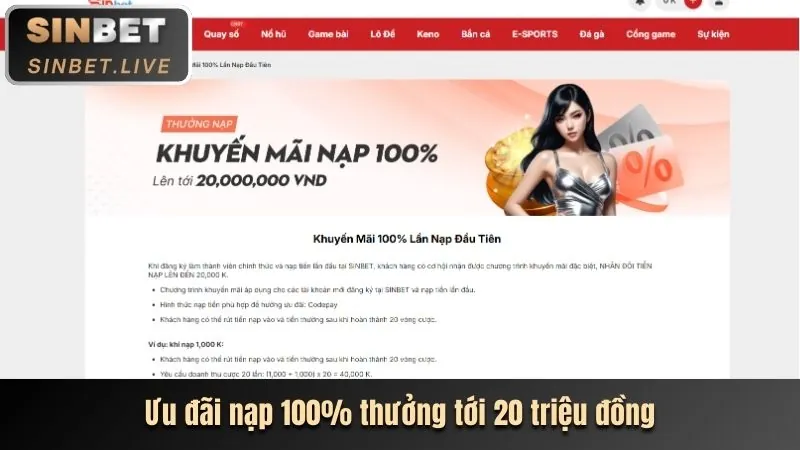 Hoàn Trả Thể Thao và Sòng Bạc Cao Cấp 2nk88